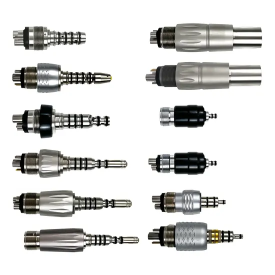 Coupleur à couplage rapide à fibre optique pour pièce à main dentaire