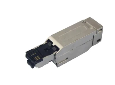 Connecteur de réseau de connecteur de prise modulaire RJ45